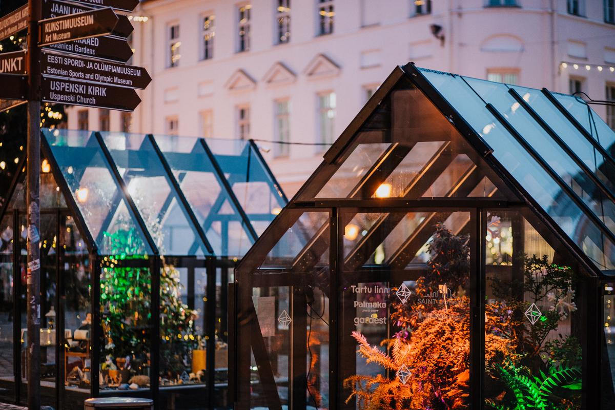 Parque de diversões de Natal na Praça da Câmara Municipal de Tartu, Kiur Kaasik